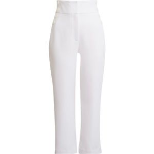 Halogen X Atlantic-Pacific White Pants Trousers High Rise Sailor Straight 8